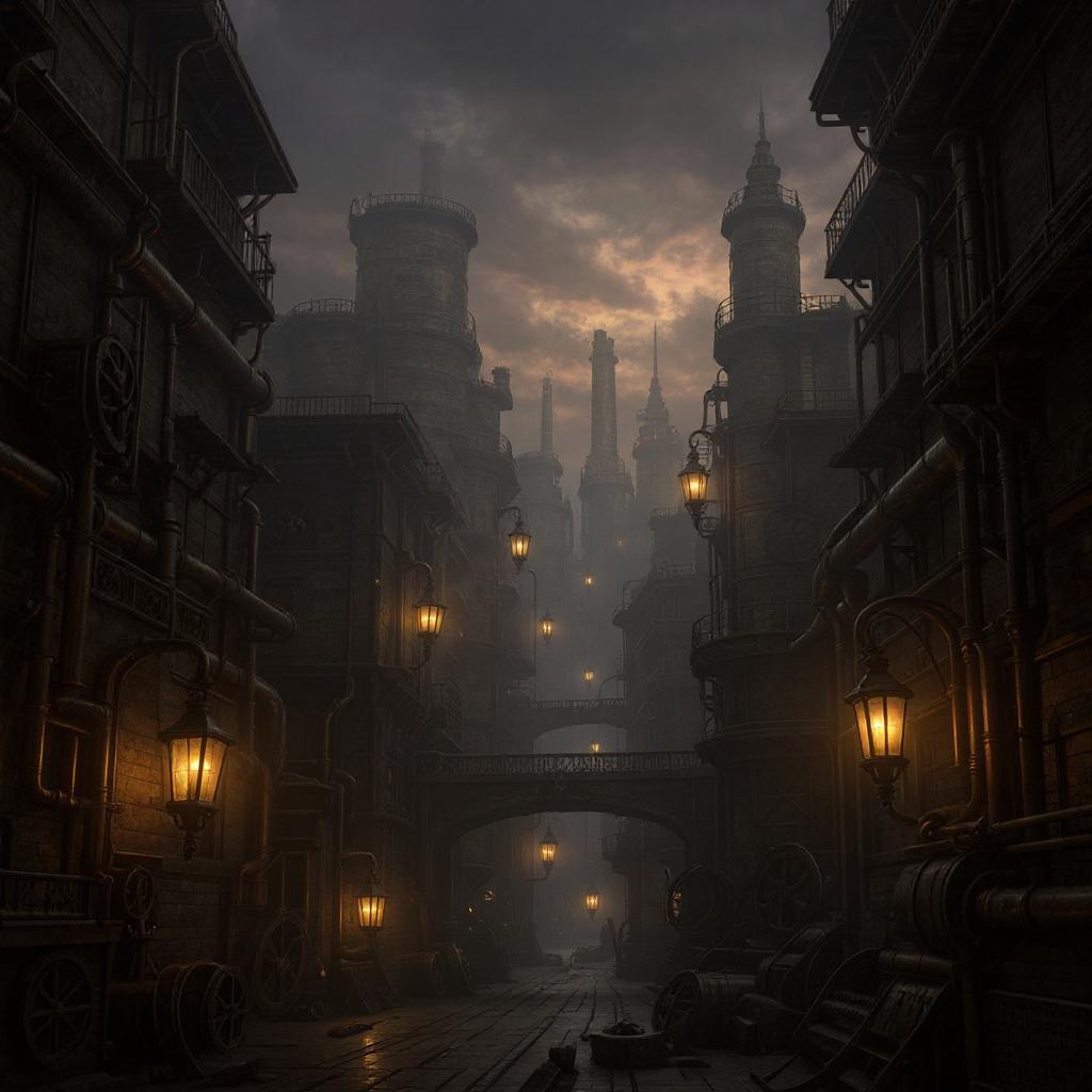Steampunk Industrial Style