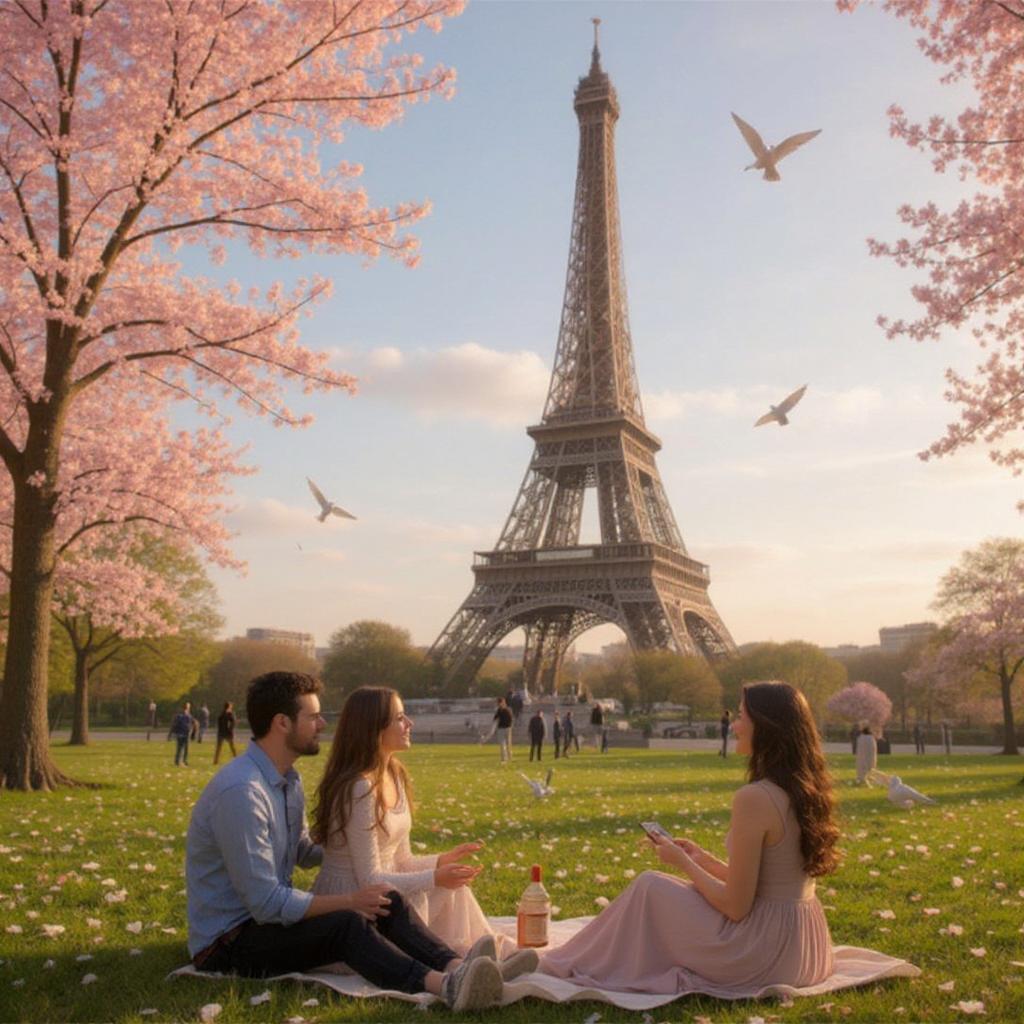 Eiffel Tower in Paris