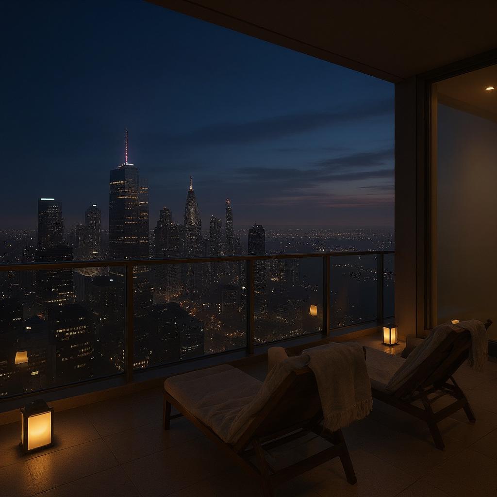 Glass Balcony View